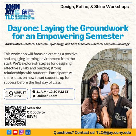 Fall Semester: Laying the Groundwork