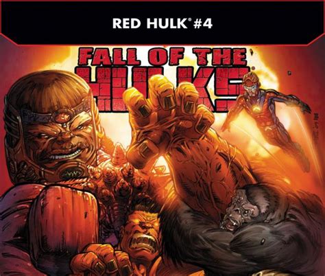 Fall of Hulks Red Hulk Issue 4 Doc