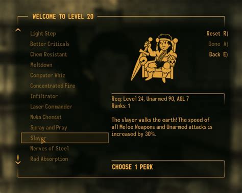 Fallout 1 Perks: The Comprehensive Guide