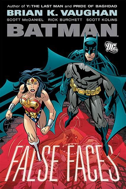 False Faces Batman Reader