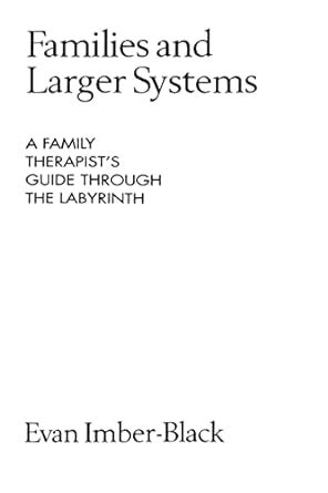 Families and Larger Systems: A Family Therapist& Kindle Editon