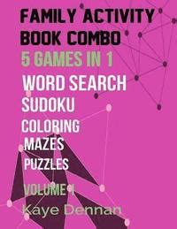 Family Activity Book Combo Volume 2 Word Search Maze Puzzle Sudoku And Coloring PDF