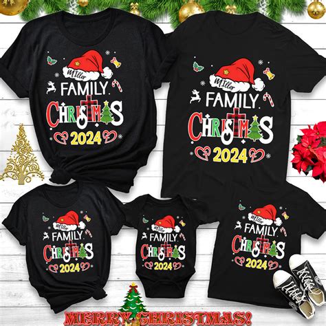 Family Christmas Matching Shirts: Spread Holiday Cheer with Style and Togetherness