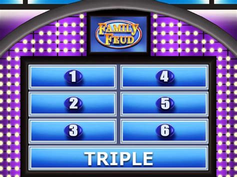 Family Feud Template Free