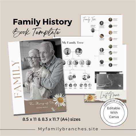 Family History Book Template