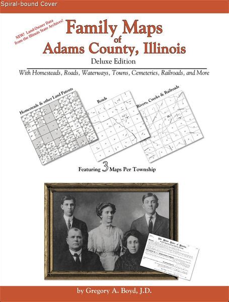 Family Maps Of Adams County, Illinois Ebook Kindle Editon