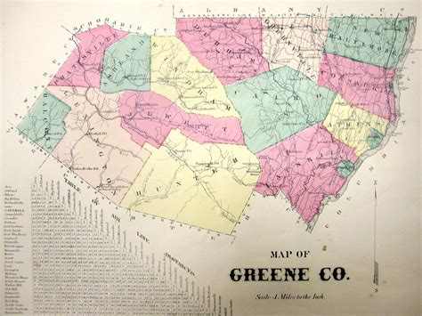 Family Maps of Greene County Kindle Editon