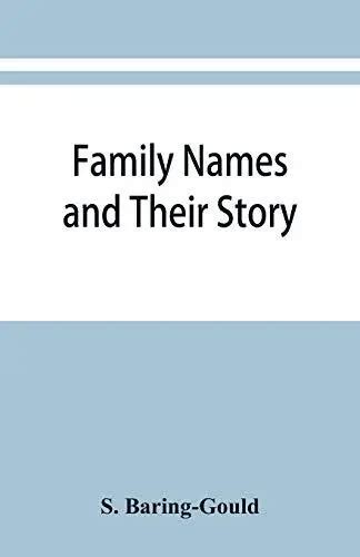Family Names And Their Story Epub