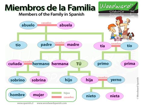Family Tree In Spanish Template