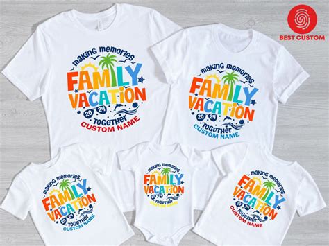 Family Trip Tee Shirts: A Way to Express Your Bond