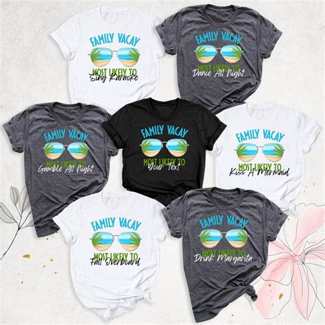 Family Vacation Shirts: A Fun and Memorable Way to Bond