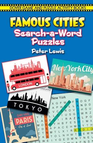 Famous Cities Search-A-Word Puzzles Green Edition Kindle Editon