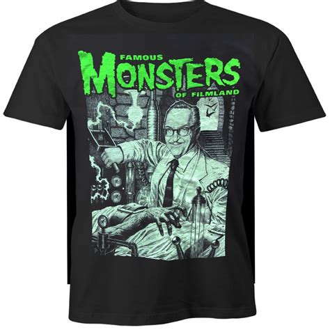 Famous Monsters T-Shirt: A Timeless Homage to Cinematic Legends