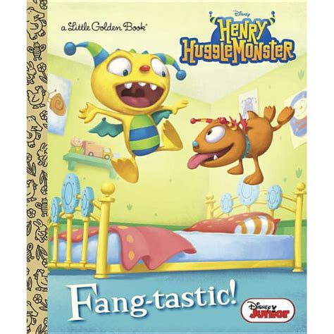 Fang-tastic Disney Junior Henry Hugglemonster Little Golden Book