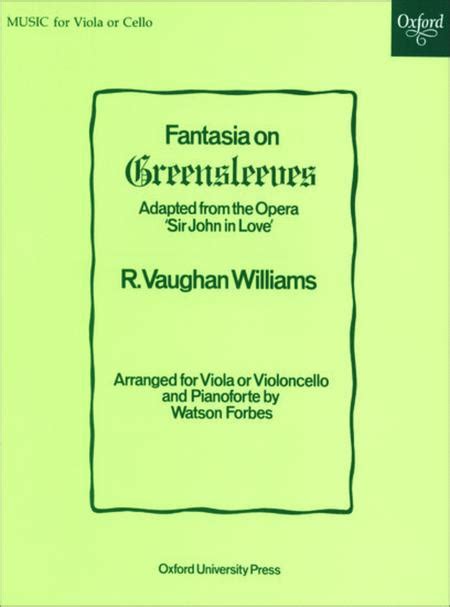 Fantasia on Greensleeves Set of parts Kindle Editon