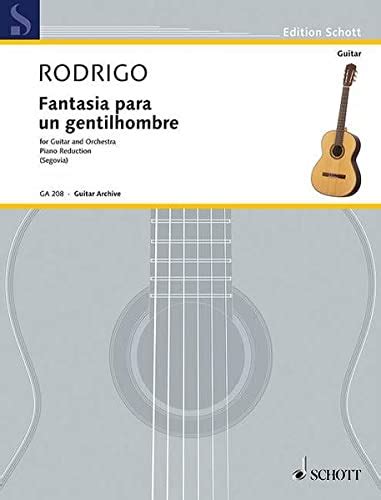 Fantasia para un Gentilhombre 1954 Guitar and Piano Kindle Editon