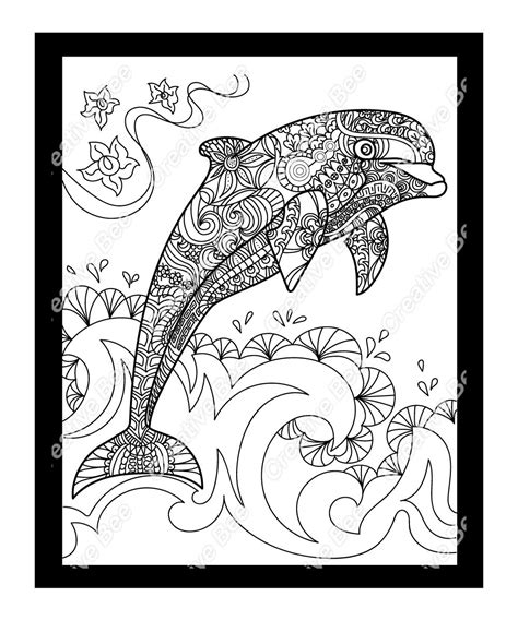 Fantastic Animals Adult Coloring Book Doc