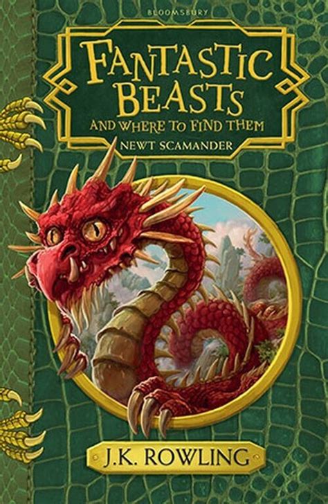 Fantastic Beasts and Where to Find Them Hogwarts Library book