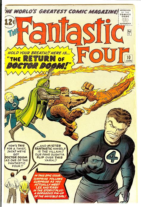 Fantastic Four 10 Epub