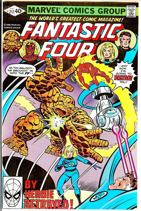 Fantastic Four 217 Kindle Editon