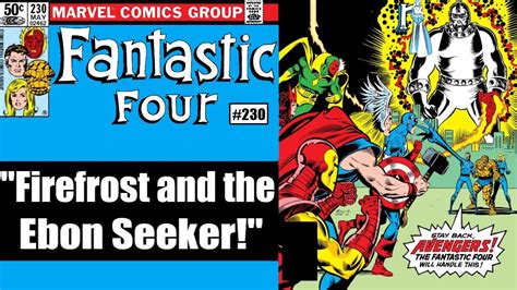 Fantastic Four 230 The Avengers Ebon Seeker and Firefrost Appearance  Reader