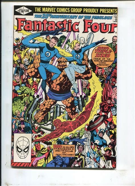 Fantastic Four 236 Terror in a Tiny Town 20th Anniversary Special Edition Marvel Comics Reader