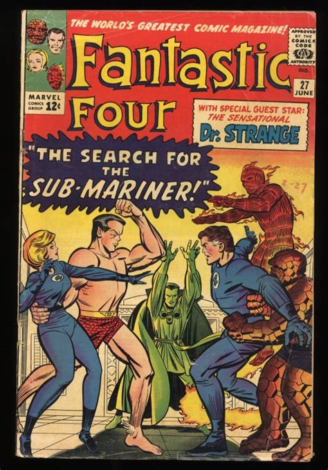 Fantastic Four 27 Sub-mariner and Doctor Strange Appearance  Doc