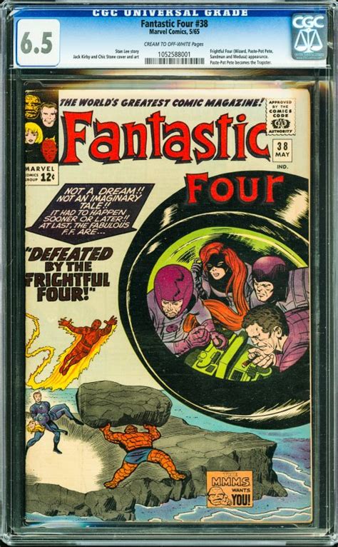 Fantastic Four 38 Frightful Four Appearance  Reader