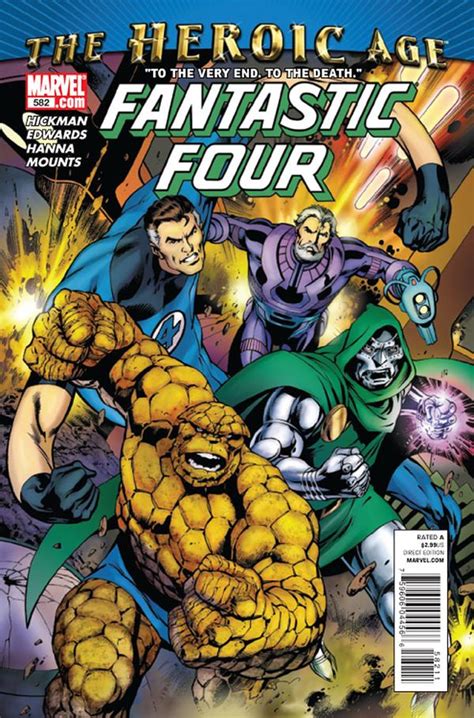 Fantastic Four 582 Kindle Editon