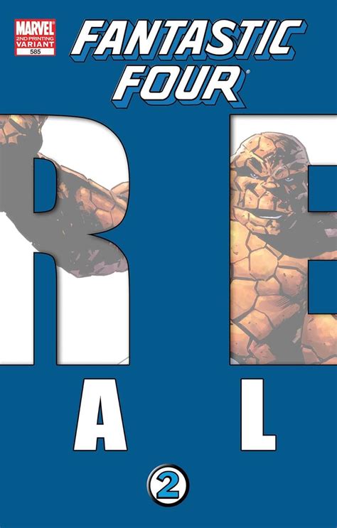 Fantastic Four 585 Second Printing Variant Kindle Editon