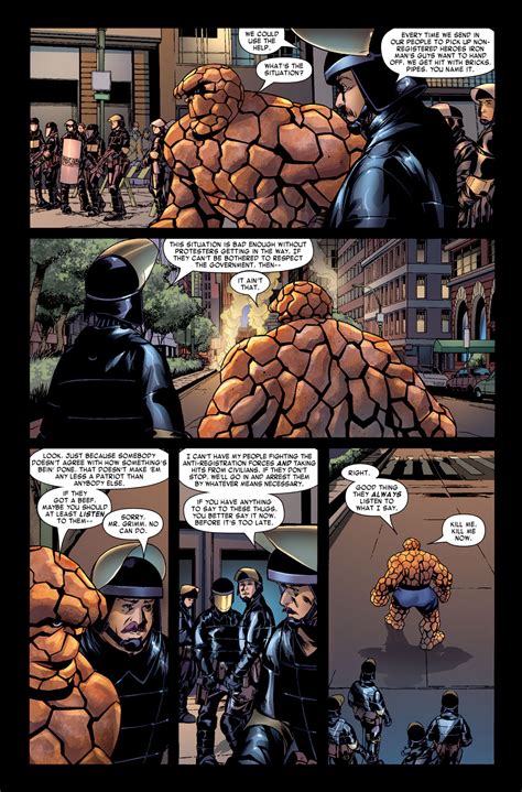 Fantastic Four Civil War Doc