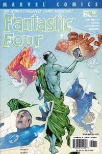 Fantastic Four Volume 3 Issue 48 477 Worlds Apart Fantastic Four Comic Doc