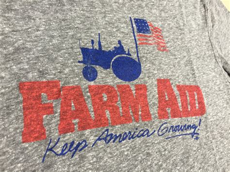 Farm Aid T-Shirts: A Symbol of Solidarity and Support for American Farmers