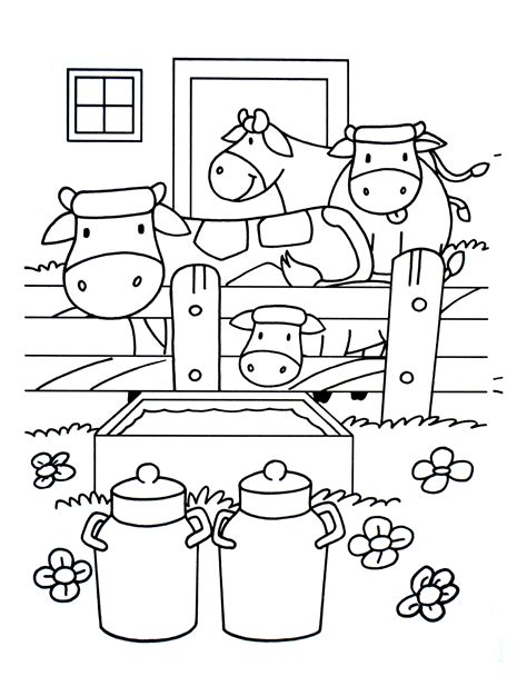 Farm Colouring Pages Printable