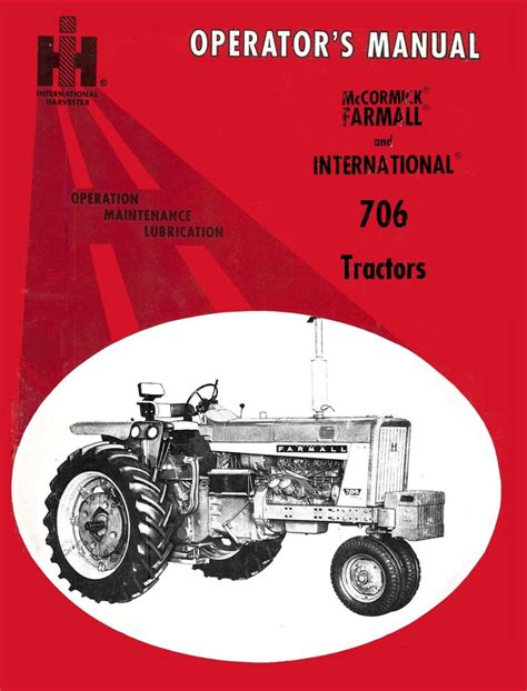 Farmall 706 Service Manual Ebook PDF
