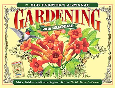 Farmers Almanac 2016 Gardening Calendar Kindle Editon