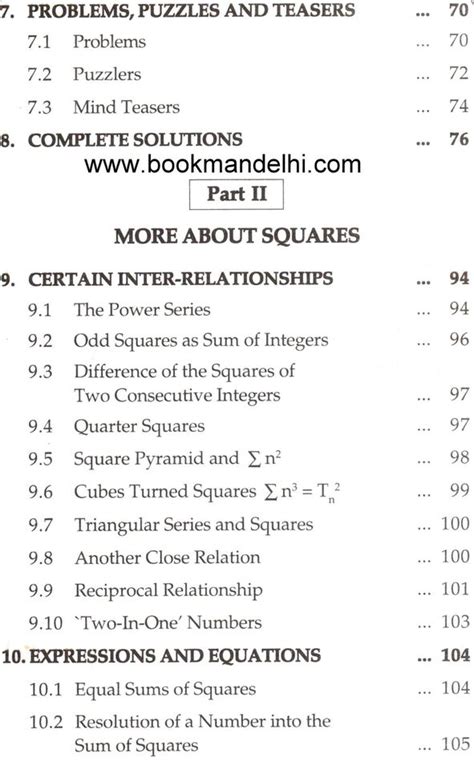 Fascinating Square Numbers Reader