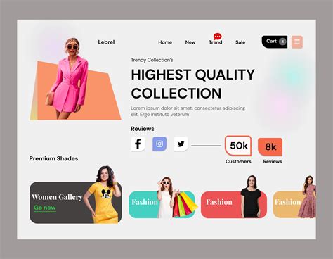 Fashion Designer Website Template