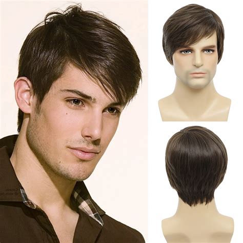 Fashionable Brown Straight Short Men Wigs: The Ultimate Guide