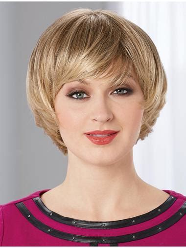 Fashional Short Straight Blonde Bobs High Quality Wigs