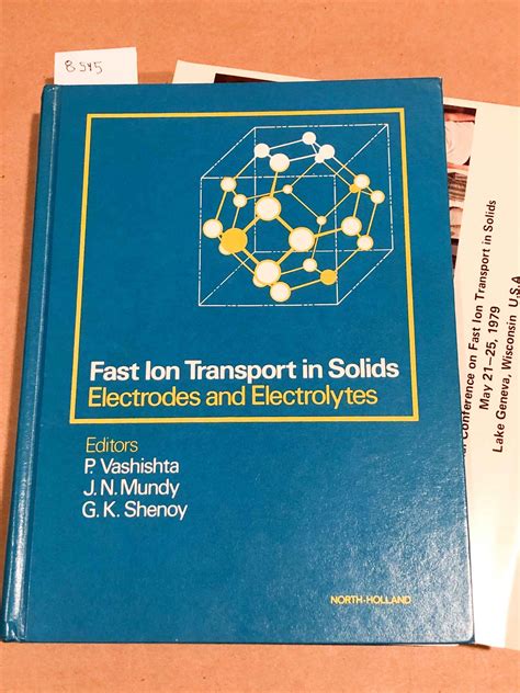 Fast Ion Transport in Solids 1st Edition Kindle Editon