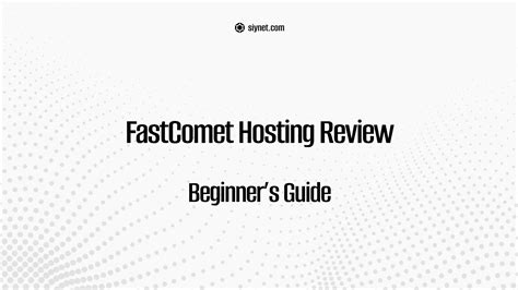 90% of Users Miss These FastComet Perks