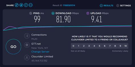 Faster download and upload speeds: