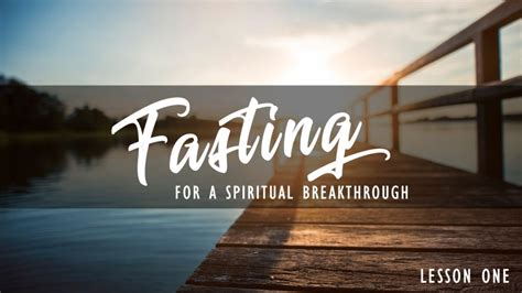 Fasting for Spiritual Breakthrough Kindle Editon