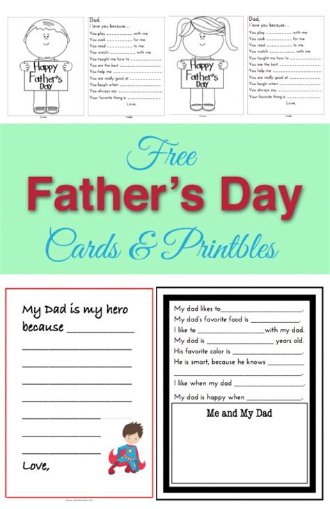 Father's Day Templates Free