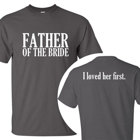 Father of the Bride T-Shirt: A Memorable Keepsake for a Special Occasion