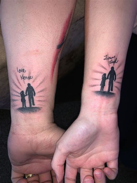 Father-Daughter Tattoos: A Timeless Bond Immortalized in Ink