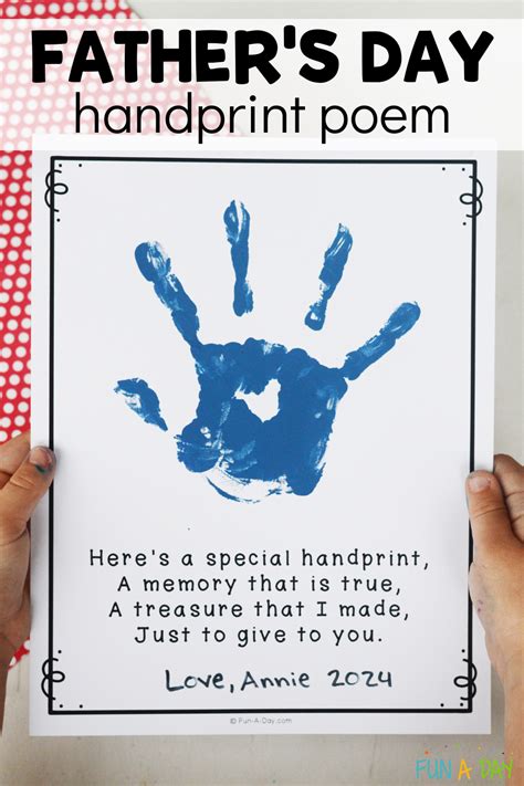 Fathers Day Poem Printable