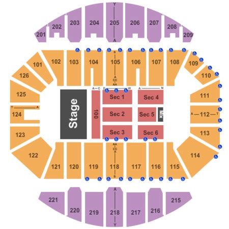 Fayetteville Crown Coliseum Seating Chart