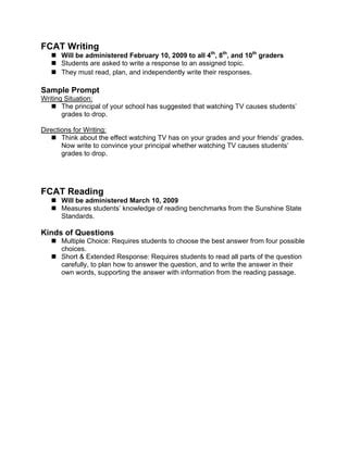 Fcat Explorer 10th Grade Reading Answers Epub